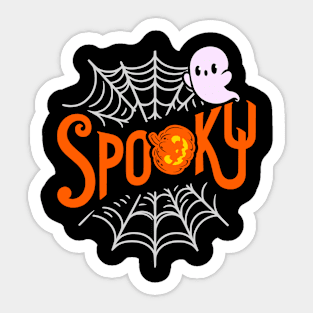 Spooky :O Sticker